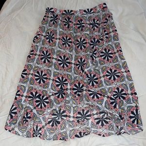 Carters mid length front ruffled skirt girls size 10/12